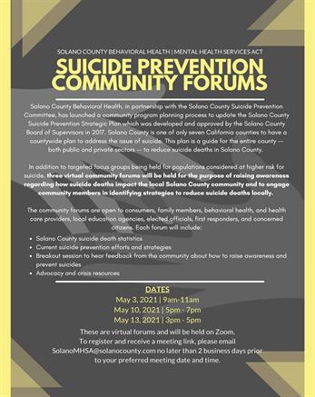 Solano County - Suicide Prevention